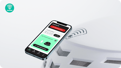 Should an accident occur, each equipped garment displays a TwICEme symbol that, when tapped, automatically reads the user’s data and relays it with the exact location of the wearer, to nearby responders.