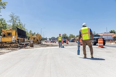 RTK increases accuracy when locating underground utilities, an essential step as construction workers prepare to break ground on any project.