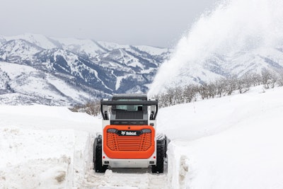 Snow removal attachments are versatile and can be used on a variety of surfaces, so you can pair the right tool with the right site.