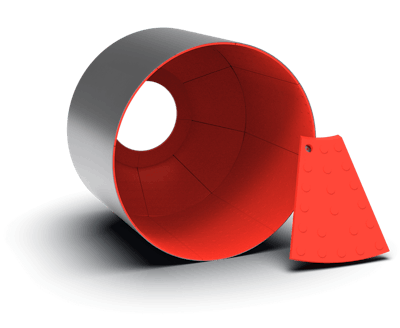Compatible with plants and trucks from major manufacturers, these liners can be installed by welding, bolting or with high-strength magnets.