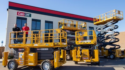 Managing partners and brothers Johnny and Marko Dragicevic of CanLift Equipment Ltd.