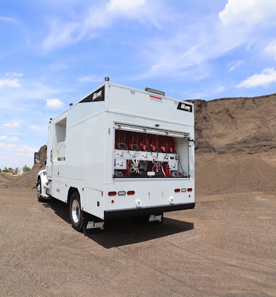 Sage Oil Vac Non-CDL Enclosed Lube Truck