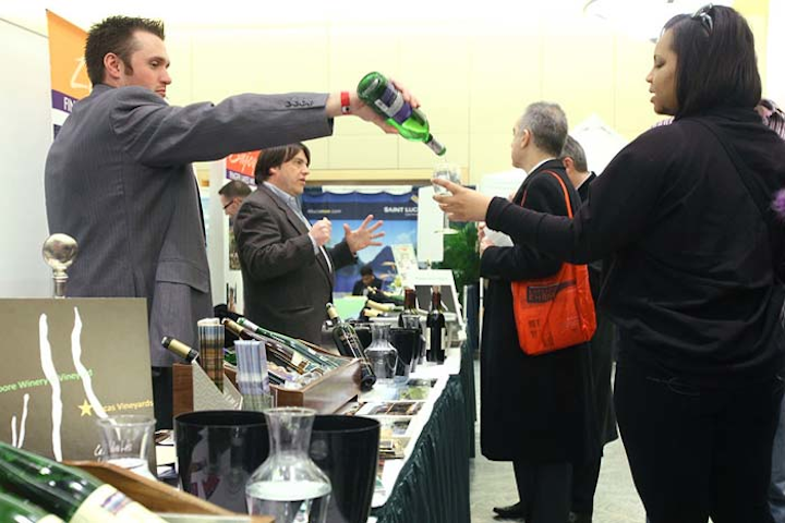 More than 100 wineries poured samples to guests on Saturday and Sunday.