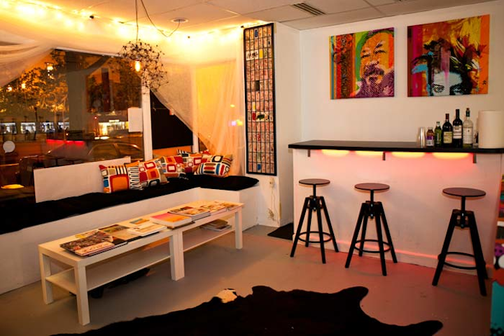 Since launching in June 2010, ArtJamz's instructors have been helping corporate groups discover their inner Picassos. This month, ArtJamz moved into a brand new Dupont Circle lounge and gallery, equipped with features like a paint wall and a brush cleaning station. Groups of 10 to 22 painters can schedule a lunchtime session or after-work painting party at the new studio, from $65 per person for two and a half hours. This rate includes a 20- by 24-inch canvas, art materials, wine, beer, and light fare.