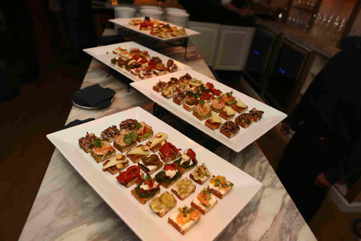 Fig & Olive provided the bites for Entertainment Weekly's pre-Emmy party, with production by Event Eleven.