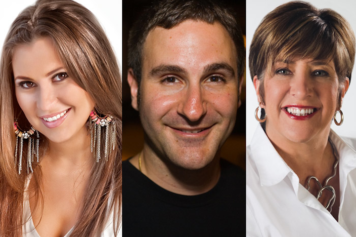 Anna Noriega, David Jacobson, and Nancy Shaffer