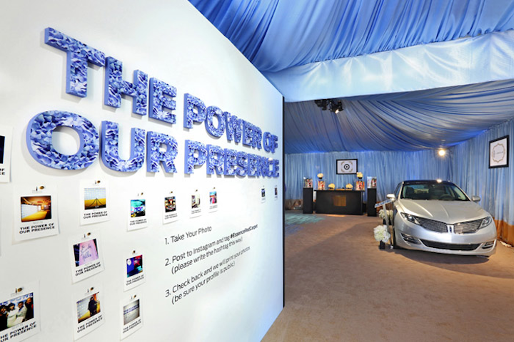 New this year was the 'Power of Our Presence' wall, where guest Instagram photos tagged with #EssenceRedCarpet formed a collage, and served as takeaways for guests. Framed signs around the space encouraged guests to upload their pics for the day's best dressed, best hair, and so forth.