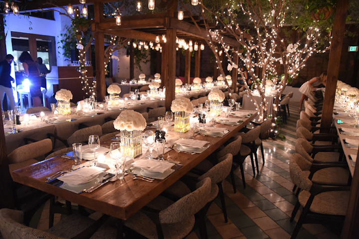 Swarovski hosted a dinner to celebrate its commissioned installation from architect Jeanne Gang, 'Thinning Ice,' for Design Miami. About 125 guests attended the Shiraz Events-designed December 2 event at Cecconi’s at Soho Beach House.