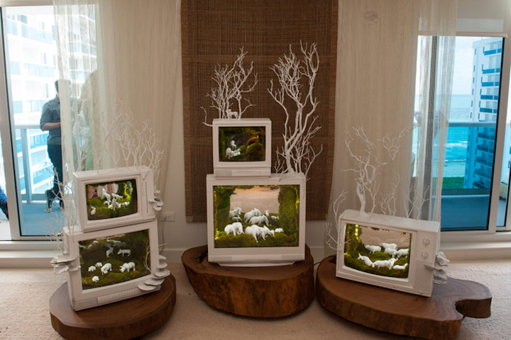 For the preview, Plant the Future provided installations that covered the theme of nature as art. The theme worked well with 1 Hotel & Homes, which has an eco-friendly ethos.