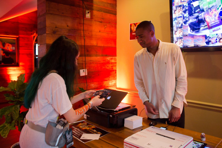 To celebrate the launch of TV network Palladia's Instagram account at its music party at the Cedar Door, guests were able to use the event’s official hashtag to share photos through Crowd Reactive as well as print mailable postcards with the images. The event was produced by BMF Media.