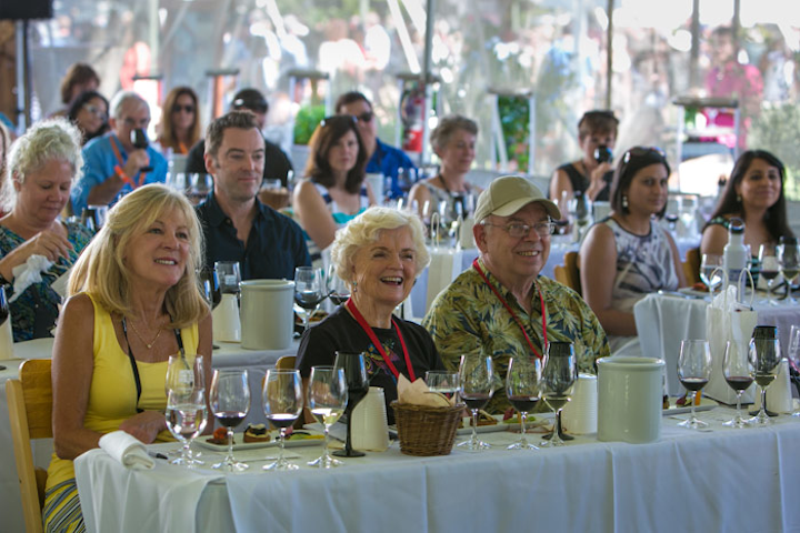 #2 Benefit (new to the list) In 2015, the auction raised $4.5 million for kids' education in Sonoma County. The food-centric function brings together 200 winemakers and top chefs over Labor Day weekend. Next: September 2-4, 2016