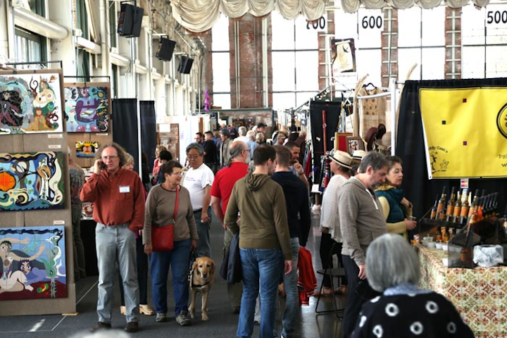 #9 Art & Design Event Known as the largest weekend holiday arts fair of its kind in Northern California, the event benefits listener-funded radio station KPFA 94.1. It offers handmade goods from more than 200 exhibitors. Next: December 19-20, 2015