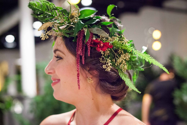 For a fun, seasonal party idea, NewMoon Chicago offers artists who can guide guests through designing and making their own unique floral crown. The crowns use a custom selection of autumnal florals and colors.