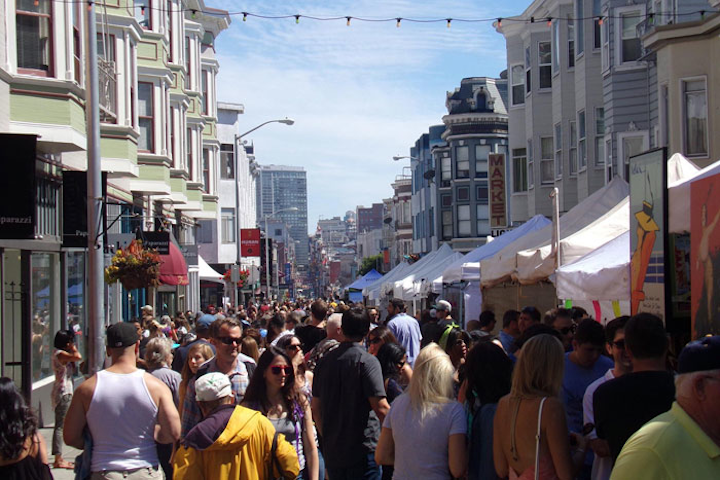 #6 Parade, Holiday Event & Fair North Beach, San Francisco’s version of Little Italy, is one of the oldest, warmest, and most charming neighborhoods in the city, so it’s no surprise that the North Beach Festival draws massive crowds each summer. The two-day fête is recognized as one of the country’s original outdoor festivals. More than 70,000 people attend each year to enjoy artist and food booths, live music, Italian street painting, and—in a town known for housing more dogs than children—a blessing of the animals. Next: June 15-16, 2019