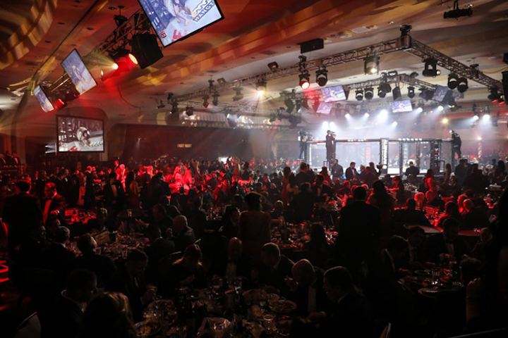 Washington #7 Benefit (up from #9) Raising money to support early childhood education, the 28th edition of Washington’s biggest benefit raised $4.3 million in 2017. For the first time, the event partnered with the Professional Fighters League to bring mixed martial arts to the event, which hosted 1,800 guests at the Washington Hilton. Entertainment included Laith al-Saadi from NBC’s The Voice and the band Royal Machines. This year’s benefit will be headlined by Flo Rida. Next: November 1, 2018