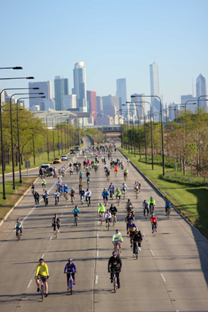 #4 Sports Event MB Financial Bank is the title sponsor, rebranding the event as “MB Bike the Drive.” The event saw record attendance in 2018 with more than 22,000 riders supporting Active Transportation Alliance, which advocates for better biking in Chicago. The 30-Mile Challenge was added this year, in which riders could strive to complete the ultimate car-free course. Next: May 26, 2019