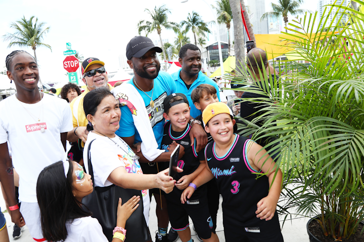 Drawing basketball fans of all ages, the 22nd annual Miami Heat Family Festival raised nearly $550,000 for the Miami Heat Charitable Fund and local beneficiaries, cracking the $11 million mark in its total monies raised to date. The entire Heat team, including the retiring Dwyane Wade and his family and coach Erik Spoelstra, were in attendance. This year’s mixtape-theme event featured food samplings from 45 restaurants and brands. Next: Winter 2020
