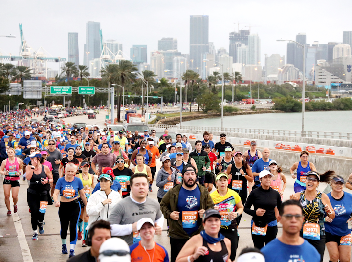 The Miami Marathon & Half Marathon featured a new title presenter, the fitness brand Life Time, in 2019, as more than 20,000 runners from all over the world took to greater Miami’s streets. The event encouraged social media engagement under the hashtag #MiamiFamous while also positioning itself for a huge 2020. Organizers announced the Abbott World Marathon Majors, a series of six of the largest and most renowned marathons in the world, and Technogym as forthcoming partners. Next: February 9, 2020