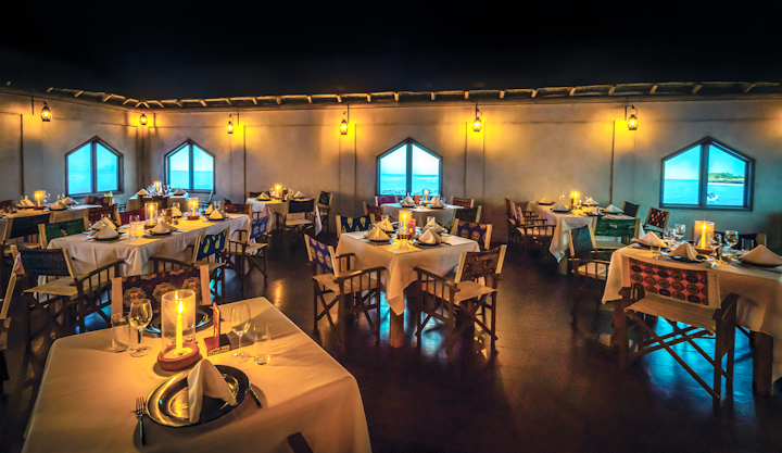Mastercard partnered with Springs Studios in New York to launch a reservation-only restaurant for cardholders. The restaurant, which will have rotating chef residencies, recreated three restaurants from around the world. Mastercard brought on Adirondack Studios to design a replica of the Rock in Zanzibar, using hand-sewn textiles and projections in 'windows' to recreate the surroundings of the original restaurant. See more: Q&A: Why Is Mastercard Opening Restaurants in New York?