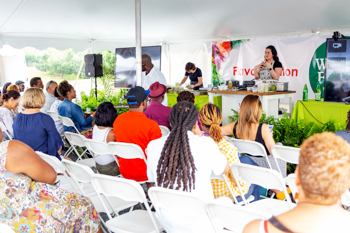 Up from #4 Sour weather didn’t ruin 2019’s festival, which celebrated its 10th year with an attendance of more than 7,500 people. Event produces estimated 4,300 bottles of wine, spirits, and beer were poured, and some 60,000 samples of food consumed. The festival changed locations in 2019, and was held in the National Harbor’s Southpointe Lot. Next: May 2-3, 2020