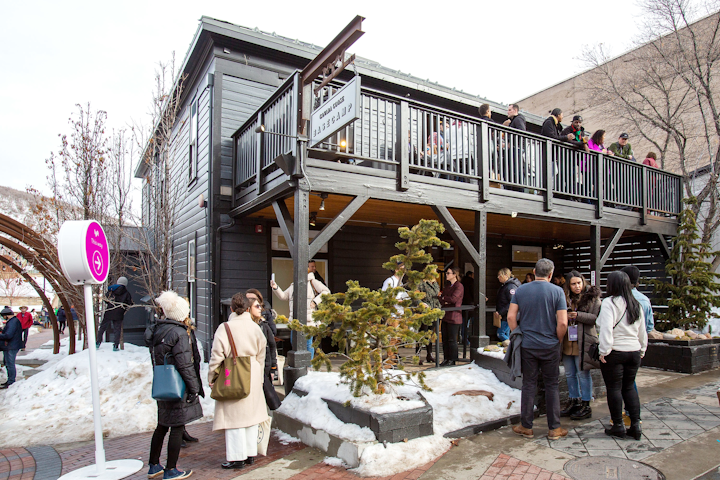 Similar to previous years, Canada Goose set up its “Basecamp” on Park City’s Main Street.