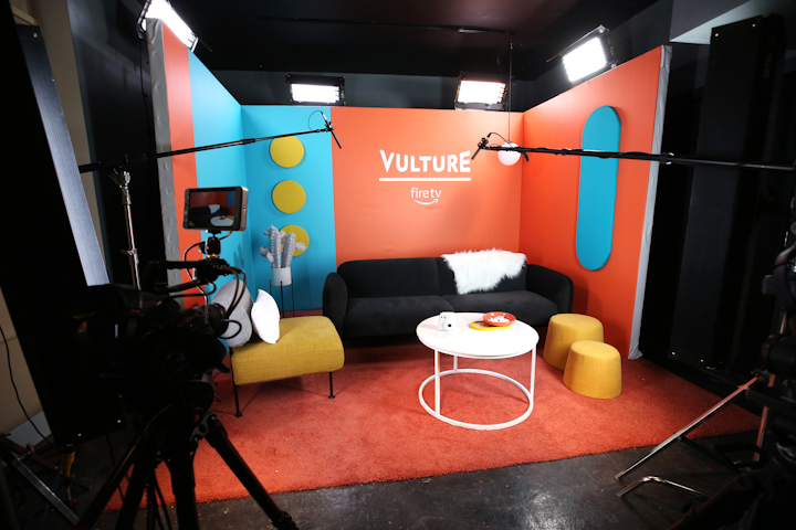 Vulture returned to Sundance with its interview studio called the Vulture Spot, which was sponsored by Amazon Fire TV and Peet’s Coffee. This partnership with Vulture marks Fire TV’s festival debut.