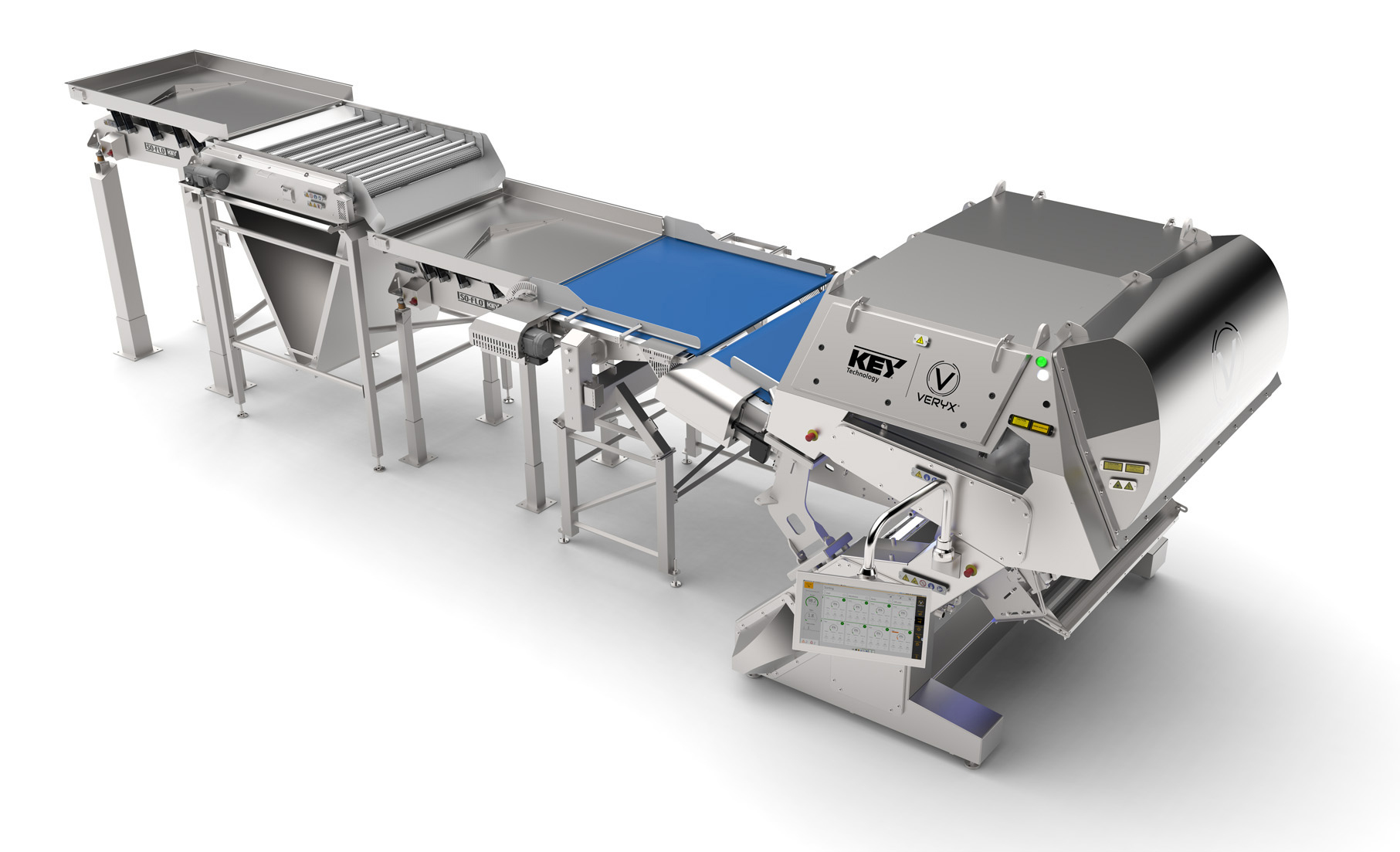 Key Green Bean Sorting System Rendering