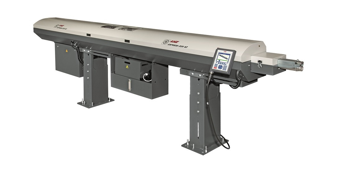 The Express 220 S2 Automatic Magazine Bar Feeder loads 12&rsquo; long bars with diameters from 2 mm to 20 mm.