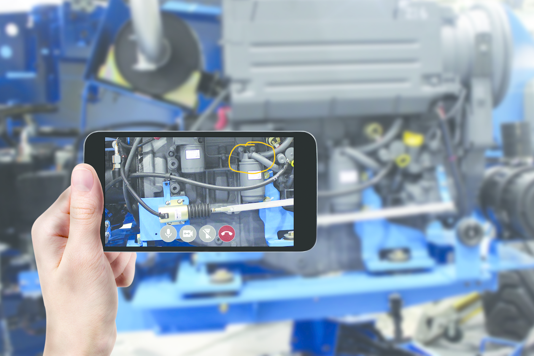 The new Genie Tech Sight application from Terex can troubleshoot technical issues in the field using online video.