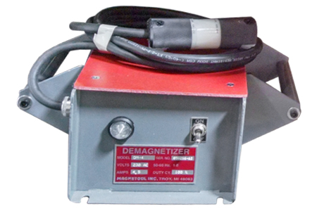 Demagnetizers are used in various industrial applications to ensure proper operation of machines.