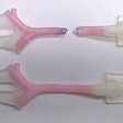 3D-printed models showing virtual surgical planning for a slide tracheoplasty procedure, courtesy Kaalan Johnson, M.D., Seattle Children's Hospital.