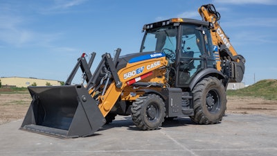 Case 580 Ev Electric Tractor Loader Backhoe
