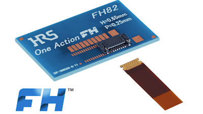 The FH82 Series FPC connector from Hirose.