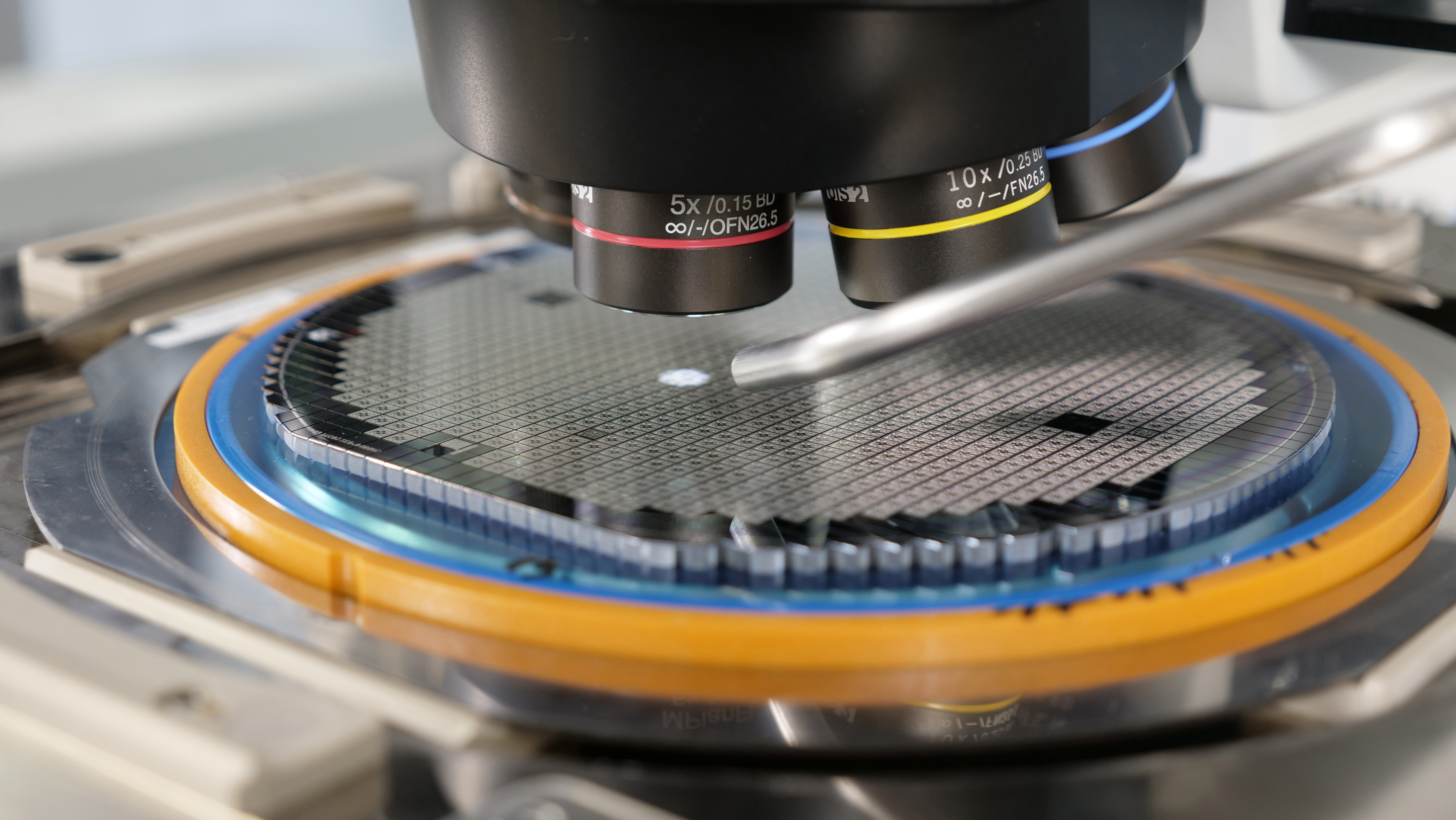 This automation is crucial as wafers increase in size and chip marking becomes more complex.