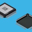 The HFA80A class-D amplifier chip.
