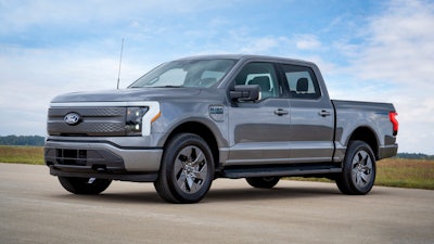 This photo provided by Ford shows the 2024 Ford F-150. In many ways, the Lightning drives and functions just like a regular F-150.
