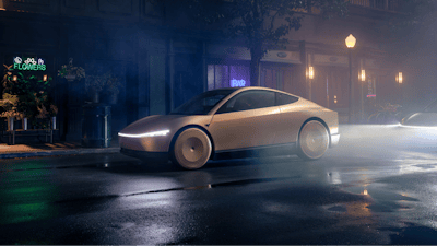 Tesla's Cybercab model.