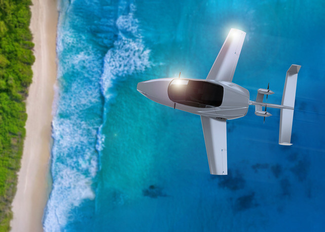 Rendering of the Switchblade Flying Sports Car.