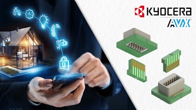 Kyocera AVX's Dual-Entry Card Edge Connectors
