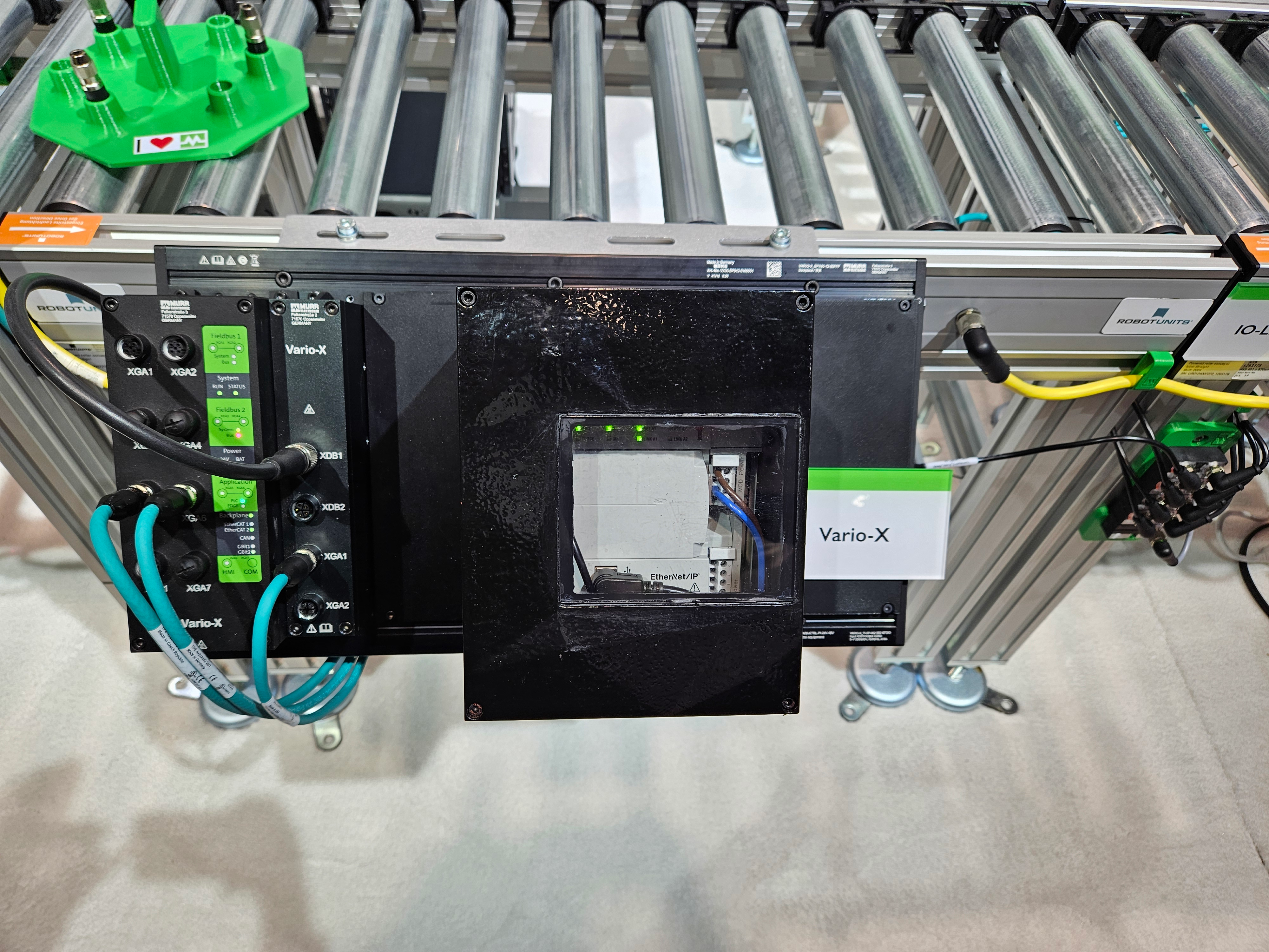 Murrelektronik showcases its Vario-X IPC at PACK EXPO 2024 in Chicago.