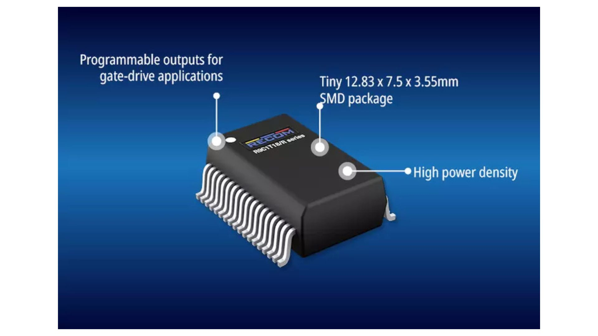 Recom's DC/DCs.