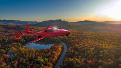 Samson Sky's Switchblade Flying Sports Car.
