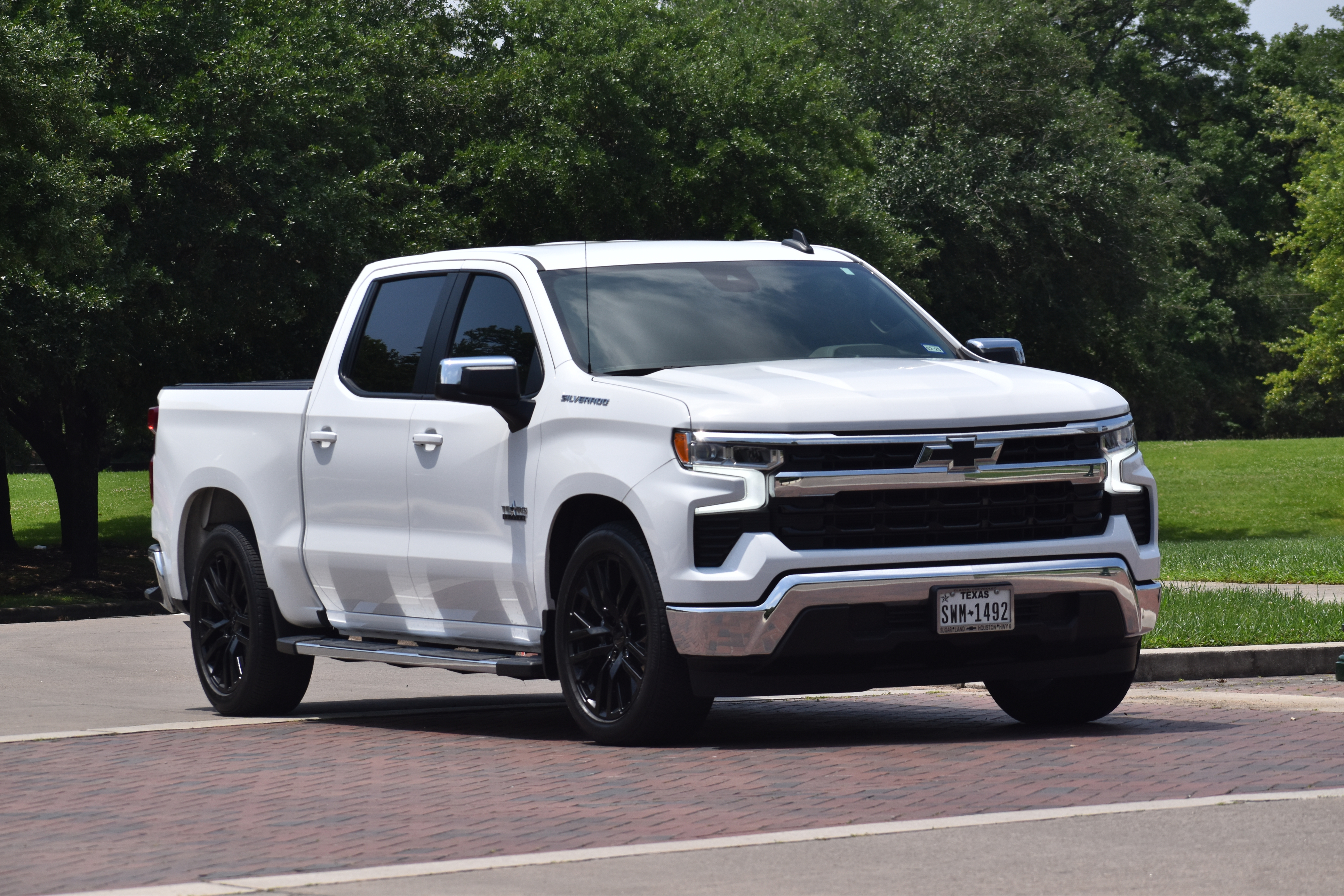A 2024 Chevy Silverado in Houston, TX.
