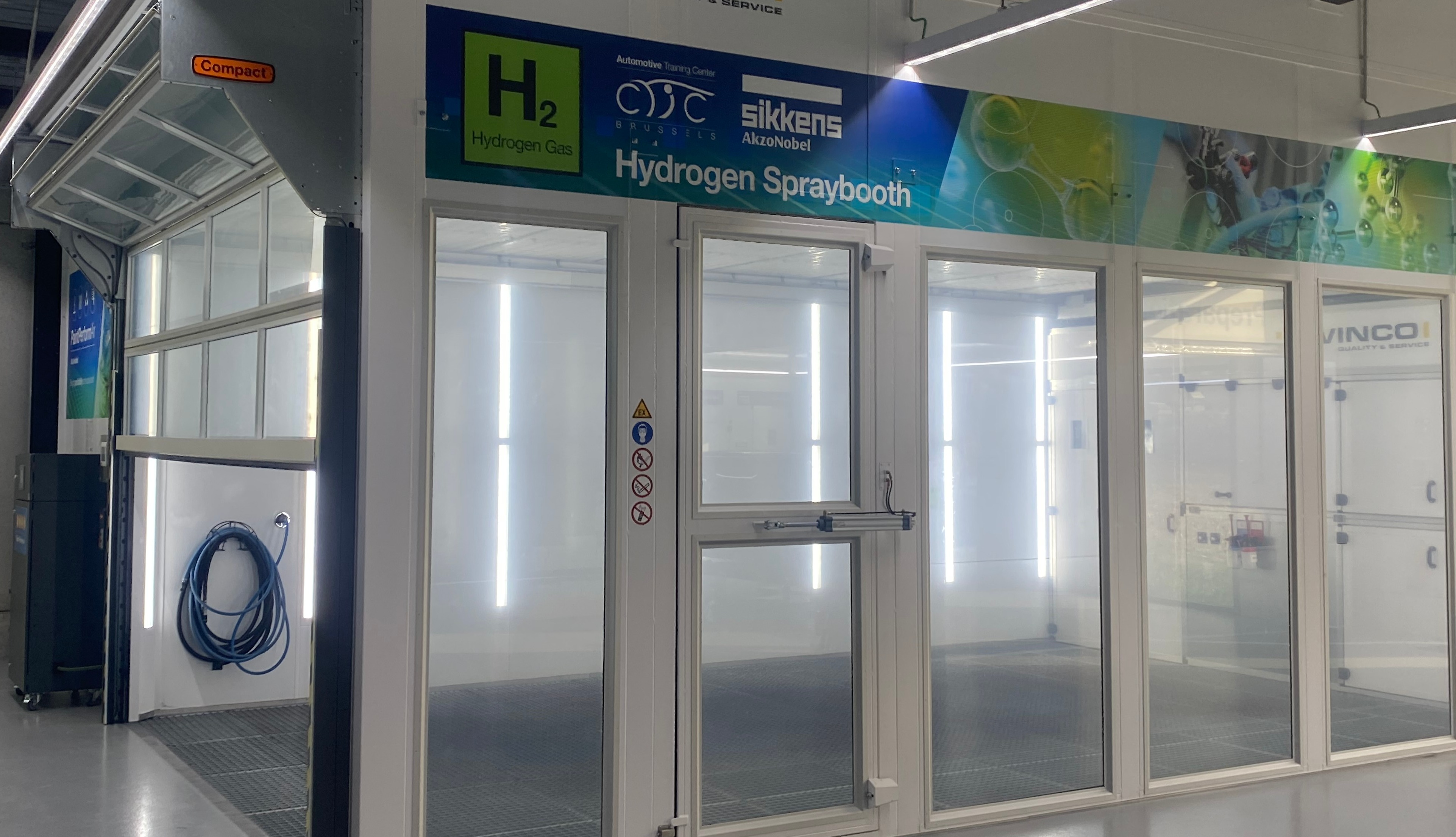 Akzo Nobel Installs Hydrogen Powered Spray Booth At New Automotive Training Center