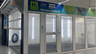 Akzo Nobel Installs Hydrogen Powered Spray Booth At New Automotive Training Center