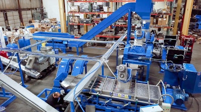 Battery recyclers require a comprehensive, turnkey solution designed to safely and efficiently shred the largest commercial EV battery packs on the market, without having to discharge the battery first.