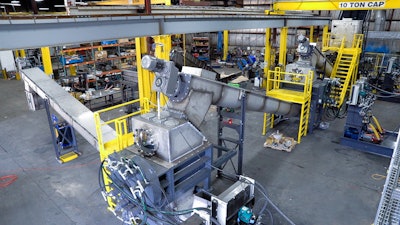 Large battery pack systems enable EV manufacturers and major recyclers to efficiently and safely recover valuable ferrous metals and battery-grade black mass that can then be refined by the recycler or third-party buyers.