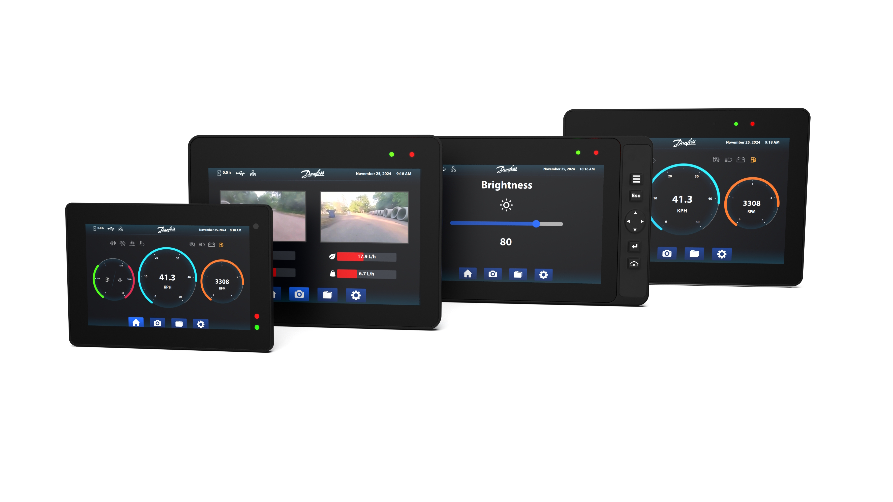 Danfoss Power Solutions programmable displays.