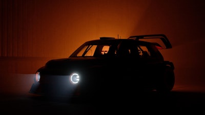 The teased Hyundai Insteroid EV.