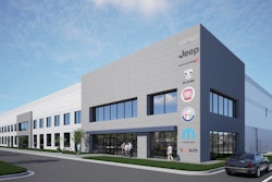 Stellantis' Detroit Megahub mockup.